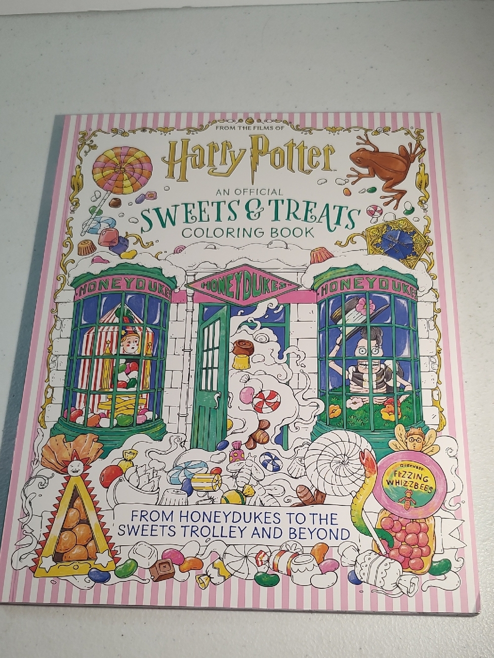 Harry Potter An Official Sweets & Treats Coloring Book Honeydukes/Sweets Trolley